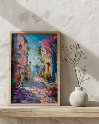 Sydney Rocks Market Art Print, Historic Street Home Decor - Bright Australia Town Summer Vibe