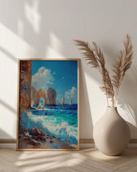 Cabo San Lucas Art Print, Mexico Ocean Decor - El Arco Poster