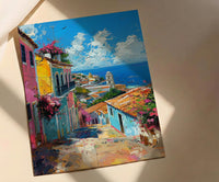 Salvador Wall Art, Brazil Street Decor - Pelourinho Print