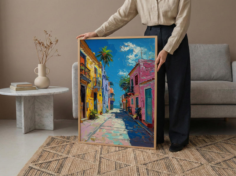 Buenos Aires Art Print, Caminito Wall Decor - Argentina Poster