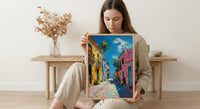 Buenos Aires Art Print, Caminito Wall Decor - Argentina Poster