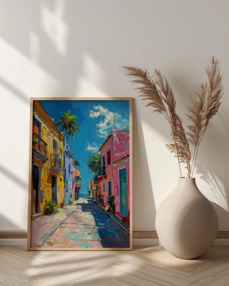 Buenos Aires Art Print, Caminito Wall Decor - Argentina Poster