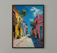 Buenos Aires Art Print, Caminito Wall Decor - Argentina Poster
