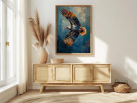 Andean Condor Print, Peru Colca Canyon Decor - Flying Bird Art