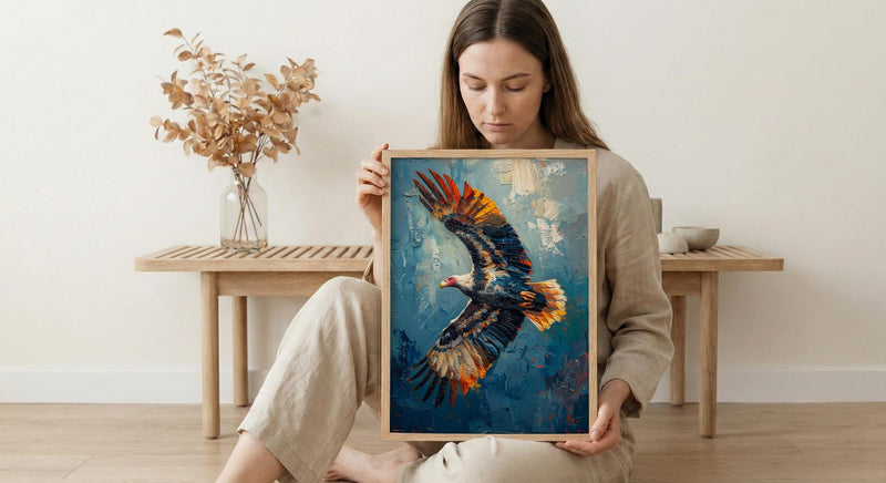 Andean Condor Print, Peru Colca Canyon Decor - Flying Bird Art