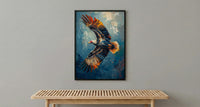 Andean Condor Print, Peru Colca Canyon Decor - Flying Bird Art