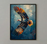 Andean Condor Print, Peru Colca Canyon Decor - Flying Bird Art