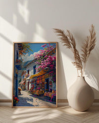 Otavalo Market Poster, Ecuador Summer Decor - Boho Blanket Print