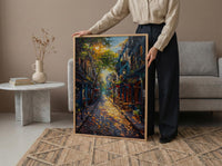 San Telmo Market Art Print, Buenos Aires Decor - Vintage Antique
