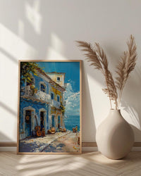 Salvador Market Art Print, Bahia Brazil Decor - Musical Instrument