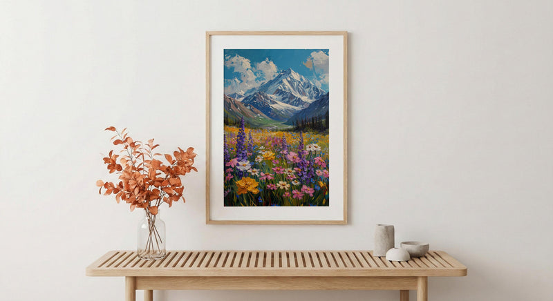 White Sands National Monument Wall Art, New Mexico Decor - Pure Gypsum Dune Summer