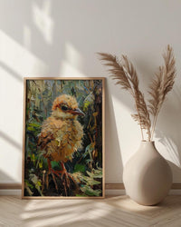 New Zealand Kiwi Wall Art, Lush Fern Home Decor - Green Forest Nature Summer Landscape