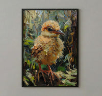 New Zealand Kiwi Wall Art, Lush Fern Home Decor - Green Forest Nature Summer Landscape
