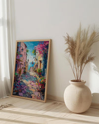 Sydney Rocks Market Art Print, Historic Street Home Decor - Bright Australia Town Summer Vibe