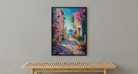 Sydney Rocks Market Art Print, Historic Street Home Decor - Bright Australia Town Summer Vibe