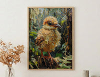 New Zealand Kiwi Wall Art, Lush Fern Home Decor - Green Forest Nature Summer Landscape