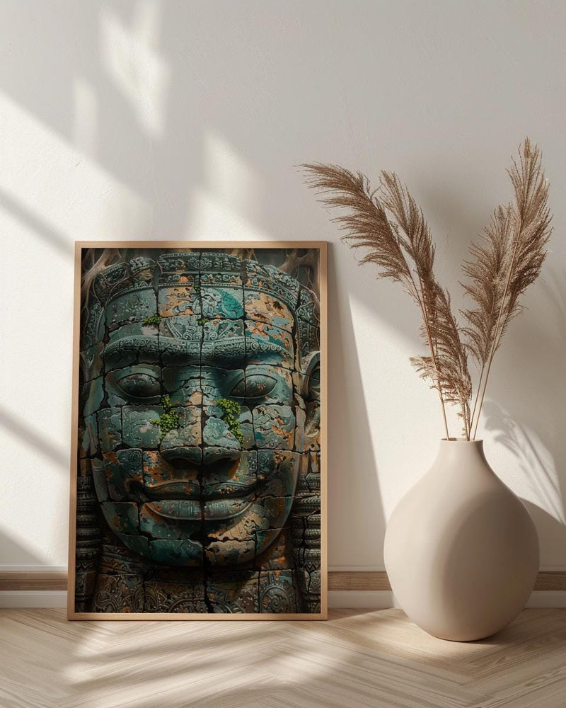 Angkor Wat Wall Art, Tropical Jungle Decor - Cambodia Print