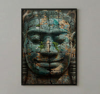 Angkor Wat Wall Art, Tropical Jungle Decor - Cambodia Print