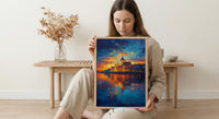 Budapest Parliament Art, Hungary City Decor - Danube River