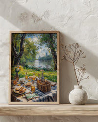 London Hyde Park, Summer Picnic Decor - Lush Green Grass Art