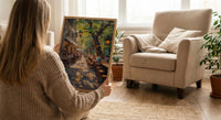 Munich Beer Garden, Germany Culture Decor - Chestnut Tree Art