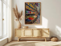 Vienna Market City Poster, Austria Food Home Decor - Vibrant Exotic Spice Aisle Summer Picture