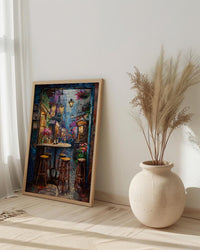 Paris Antique Wall Art, French Market Home Decor - Ornate Vintage Mirror Furniture Summer Escape