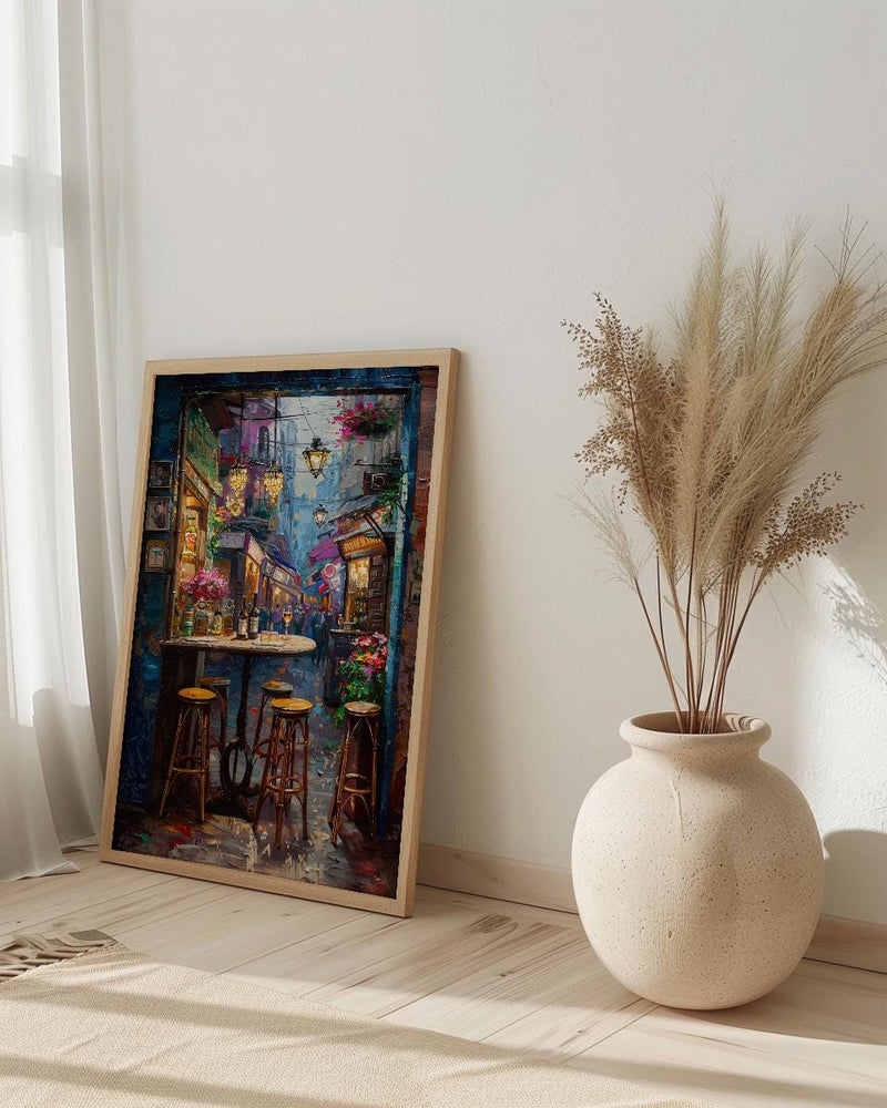 Paris Antique Wall Art, French Market Home Decor - Ornate Vintage Mirror Furniture Summer Escape