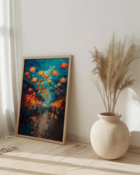 Hoi An Lantern Poster, Night Market Decor - Vietnam Street Art