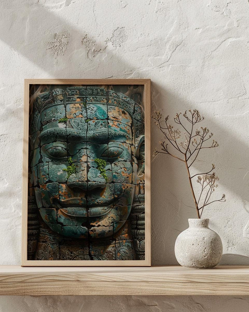 Angkor Wat Wall Art, Tropical Jungle Decor - Cambodia Print