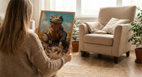 Komodo Dragon Poster, Indonesia Travel Decor - Rugged Island Art