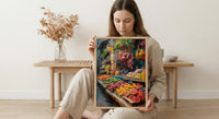 Barcelona Market Wall Art, La Boqueria Home Decor - Colorful Fresh Fruit Juice Summer Scene