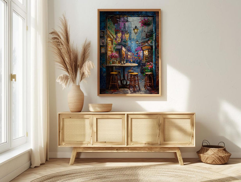 Paris Antique Wall Art, French Market Home Decor - Ornate Vintage Mirror Furniture Summer Escape