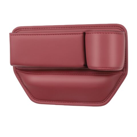 Car Seat Gap Filler with Cup Holder, Side Pocket Organizer for Front Seats