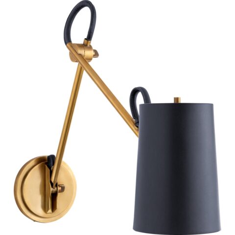 Benton Double Library Sconce