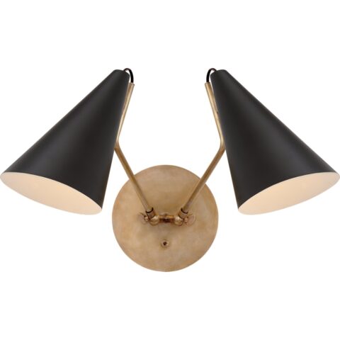 Clemente Double Sconce