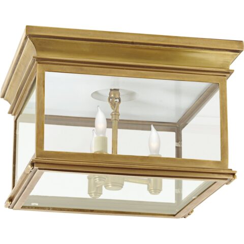 Club Large Square Outdoor Flush Mount