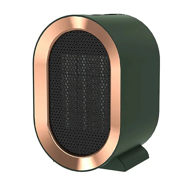 Compact Electric Space Heater – Ceramic Heating Element, Thermostat, Energy Saving Mode, Safety Shutoff