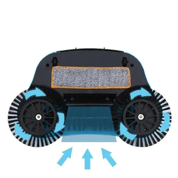 Cordless Handheld Vacuum – Rechargeable 2-in-1 Suction and Sweeper with Brush Head