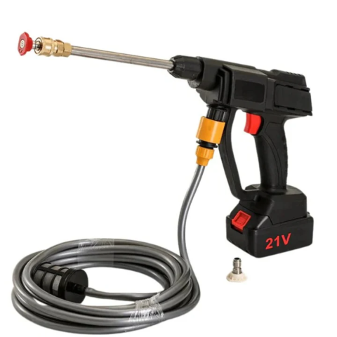 Cordless Pressure Washer with 2 Batteries – Portable Rechargeable Cleaner for Car, Patio and Windows