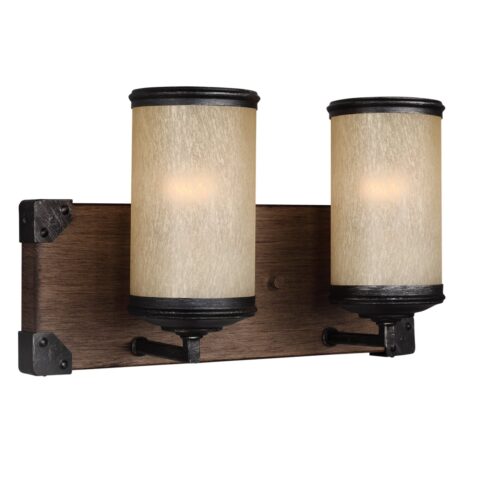 Dunning 2-Light Bath Sconce