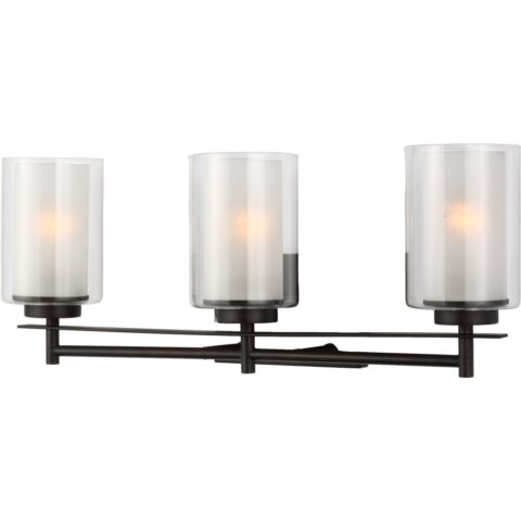 Elmwood Park Three Light Bath