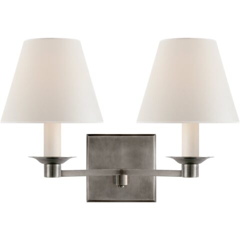 Evans Double Arm Sconce