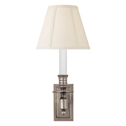 French Single Library Sconce