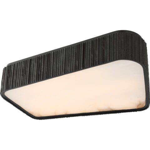 Fumar 21" Asymmetrical Flush Mount