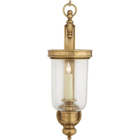 Georgian Small Hurricane Wall Sconce