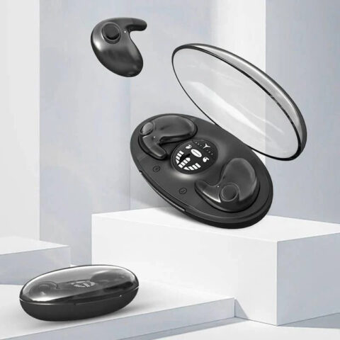 Wireless Sleep Headphones – Ultra-Thin Earpieces Under 0.2 Inch, Noise Cancelling, Up to 24 Hours Playback