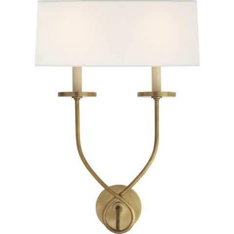 Symmetric Twist Double Sconce