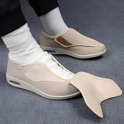 Zero Drop Wide Toe Box Shoes – Flexible Flat Sole, Lace-Up Closure, Everyday Walking Shoes