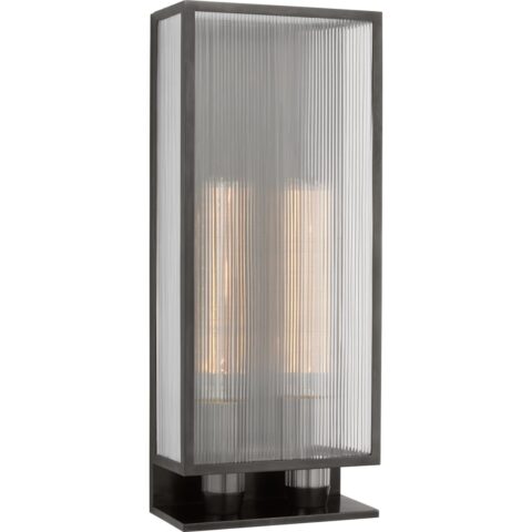 York 24" Double Box Outdoor Sconce